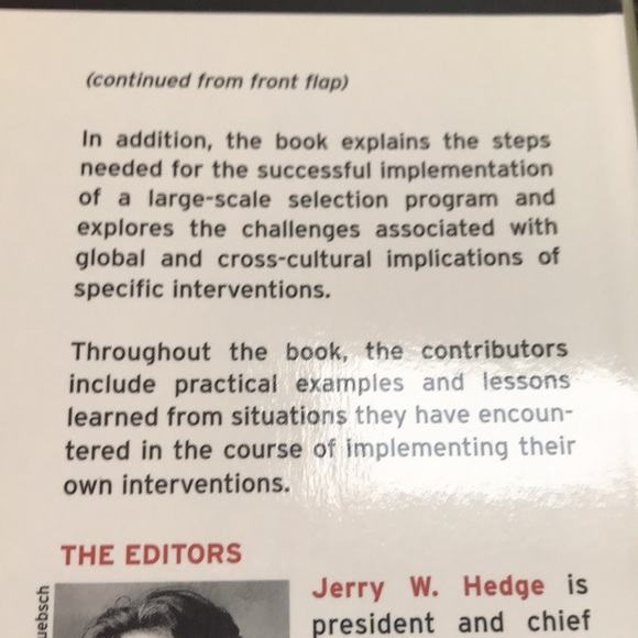 Implementing Organizational Interventions. Hard Cover Book - Picture 5 of 10